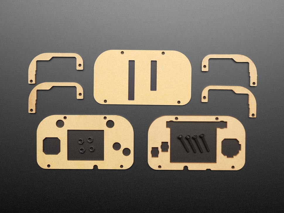 PyGamer acryl behuizingskit
