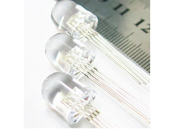 10mm RGB LED Helder - Common Anode - 10 Pack