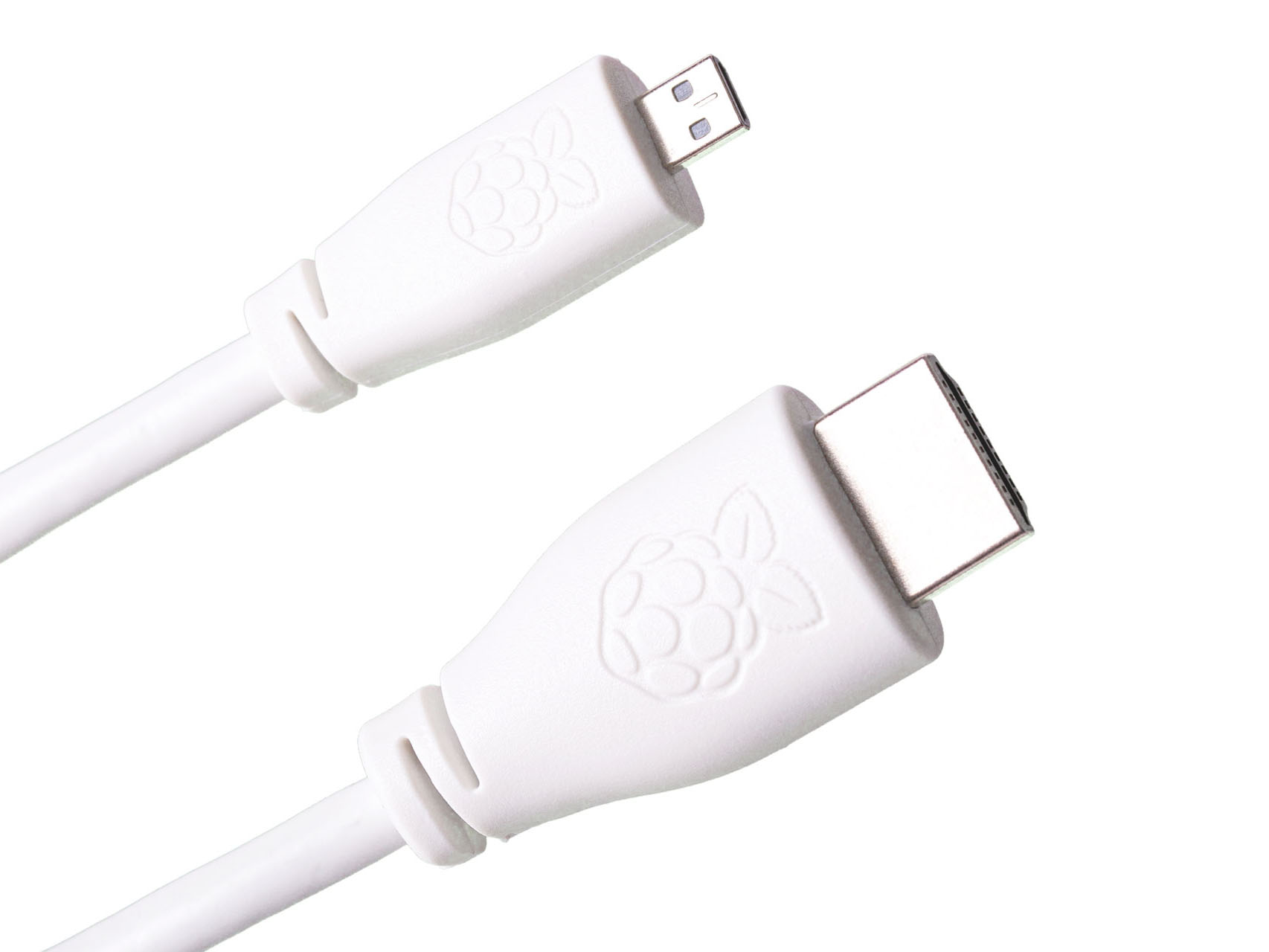 Micro-HDMI naar HDMI Kabel - 1m - Wit