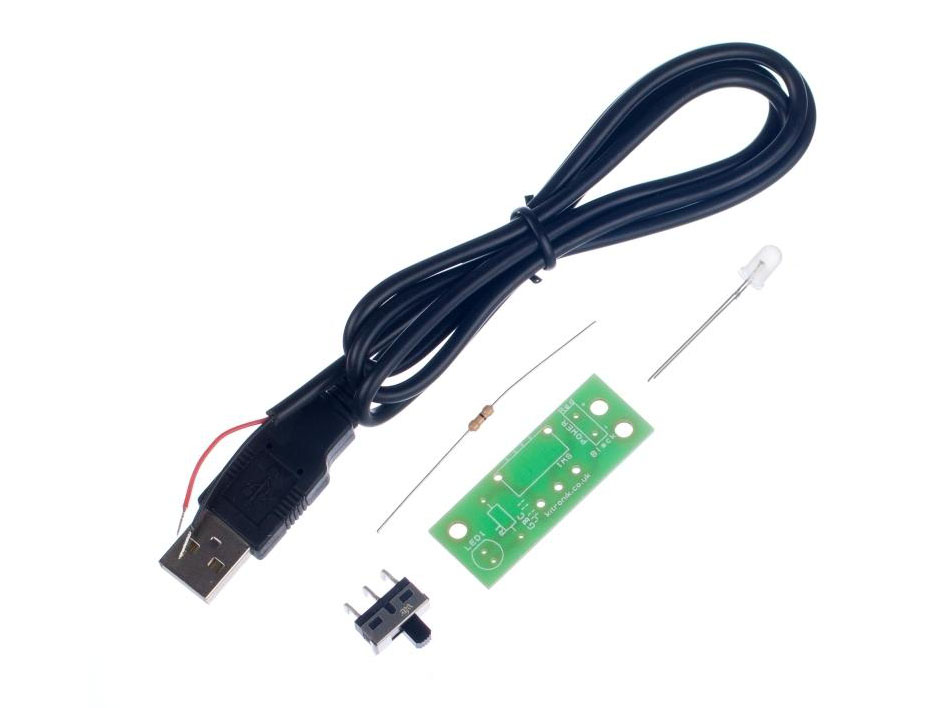 Kitronik Colour Changing USB Lamp Kit