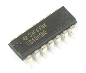 CD4001BE (Quad 2-input NOR Logic Gate)