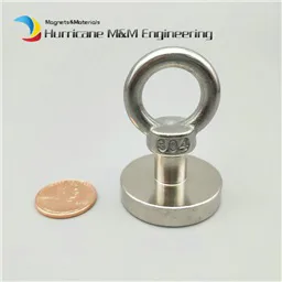 18KG Pulling Pot Fishing Neodymium Magnet (Dia 32mm)