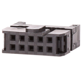 IDC RIBBIN CABLE CONNECTOR DIL 10-WAY SOCKET - (with Strain Relief)