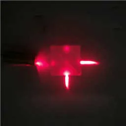 Optical Glass Cube Dichroic Dispersion Beam Splitter Prism (15x15x15mm, Splitting Ratio 50:50)