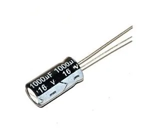 1000 uF 16V Electrolytic Capacitor