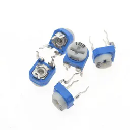 Carbon Film Horizontal Trimpot Potentiometer 202(2K ohm)