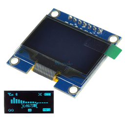 Blue 1.3" SPI Serial 128X64 OLED LCD LED Display Module (3V ~ 5V DC)