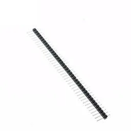 Single Row 40 Pin Male 2.54 Breakable Pin Header Connector Strip