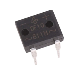 DF10M SINGLE DIODE BRIDGE RECTIFIER (1000V, 1A)