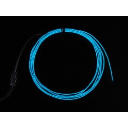 Fil EL Wire Bleu Fluorescent - 2.5m