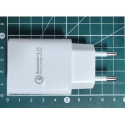 Alimentation 18W 3A et son câble USB-C