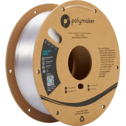 Filament PolyLite PETG Transparent 1.75mm 1Kg Bobine Carton