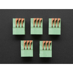 Adafruit Connecteurs modulaires à ressort Configurable 3 Pin (lot de 5)