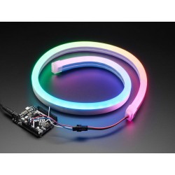 Bande flexible LED NeoPixel RGB néon avec tube en silicone - 1m