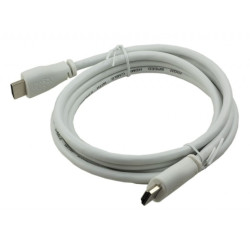 Cable officiel Raspberry pi HDMI vers HDMI Blanc