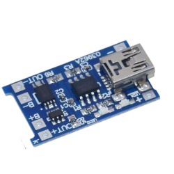 Chargeur Li-Ion 3,7V avec protection TP4056