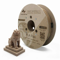 Filament Nanovia PLA Flak Fibres de Lin 1.75mm 500g