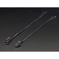 Adafruit Set de deux câbles JST SM 2 pins