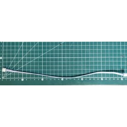 Câble nappe 30 cm JST XH 2.54mm 2pins