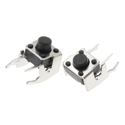 Bouton poussoir tactile angle droit 6x6x10mm