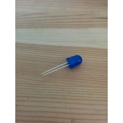 LED 10mm Bleu teinté