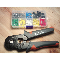 Kit de sertissage - Pince et 400 embouts à sertir