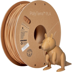 Filament PolyTerra PLA Wood Brown 1.75mm 1Kg