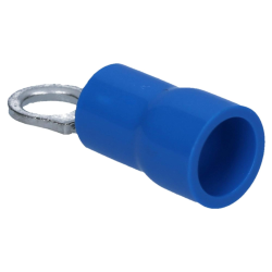 Lot de 100 cosses à œillet isolées M3,5 Bleu 1,5-2,5 mm² Qualité industrielle Cembre BF-M3,5