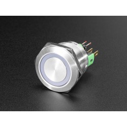 Bouton poussoir avec LED RGB 22mm