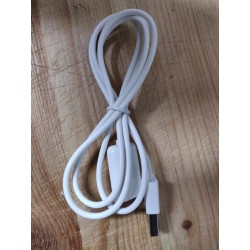 Rallonge USB blanche 1 mètre