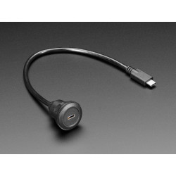 Adafruit Fiche USB C pour montage sur panneau