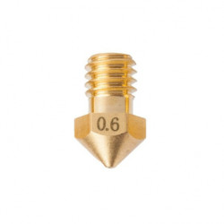 Buse laiton 0.6mm M6