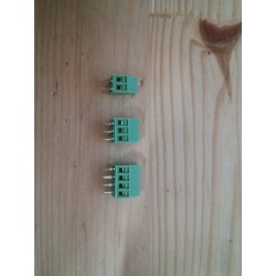 Bornier a vis pour circuit imprime 3 pins