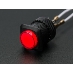 Adafruit Bouton-poussoir Led de 16 mm - Interrupteur on/off