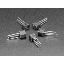 Adafruit Capteurs optiques infrarouges miniatures à réflexion - Lot de 5 - ITR20001/T