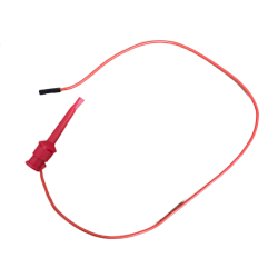 Câble grip fil vers jumper mâle Rouge