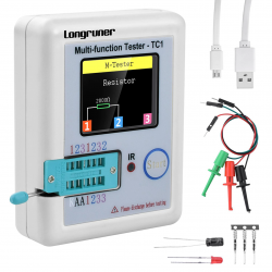 Testeur de composants rechargeable