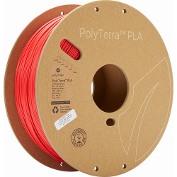 Filament PolyTerra PLA Lava red 1.75mm 1Kg