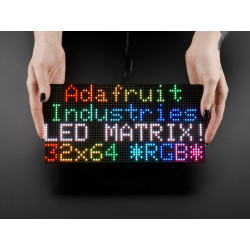 Adafruit 64x32 RGB LED Matrix - 4mm