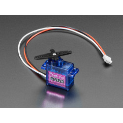 Adafruit Micro Servo avec câble JST PH 2mm à 3 broches - Compatible avec le connecteur STEMMA