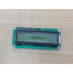 Afficheur LCD 2 lignes 16 caractères vert I2C