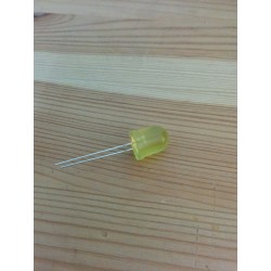 LED 10mm Jaune teinté