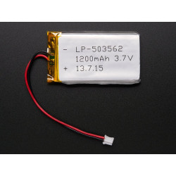 Batterie Lipo 3.7V 1200mAh