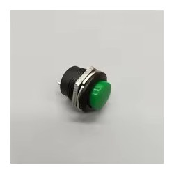 Bouton poussoir 16mm vert
