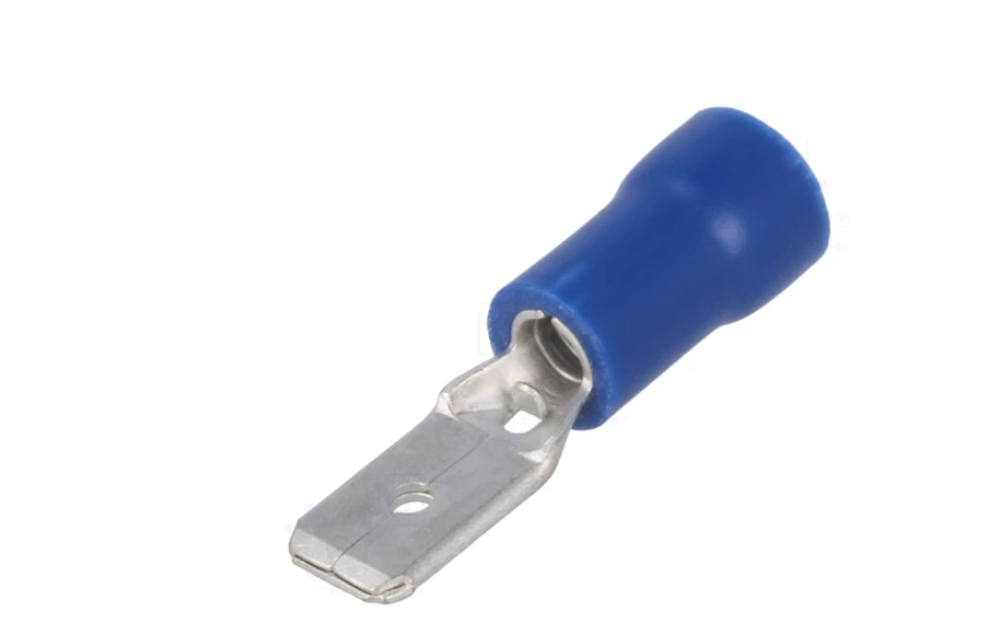 Terminal faston 4,8mm 0,8mm macho 1,5 a 2,5 mm2