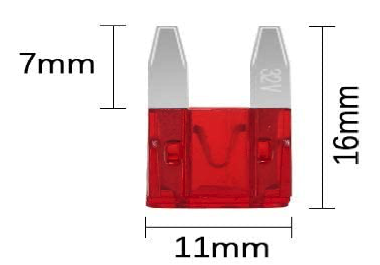 Fusível mini automóvel 35A