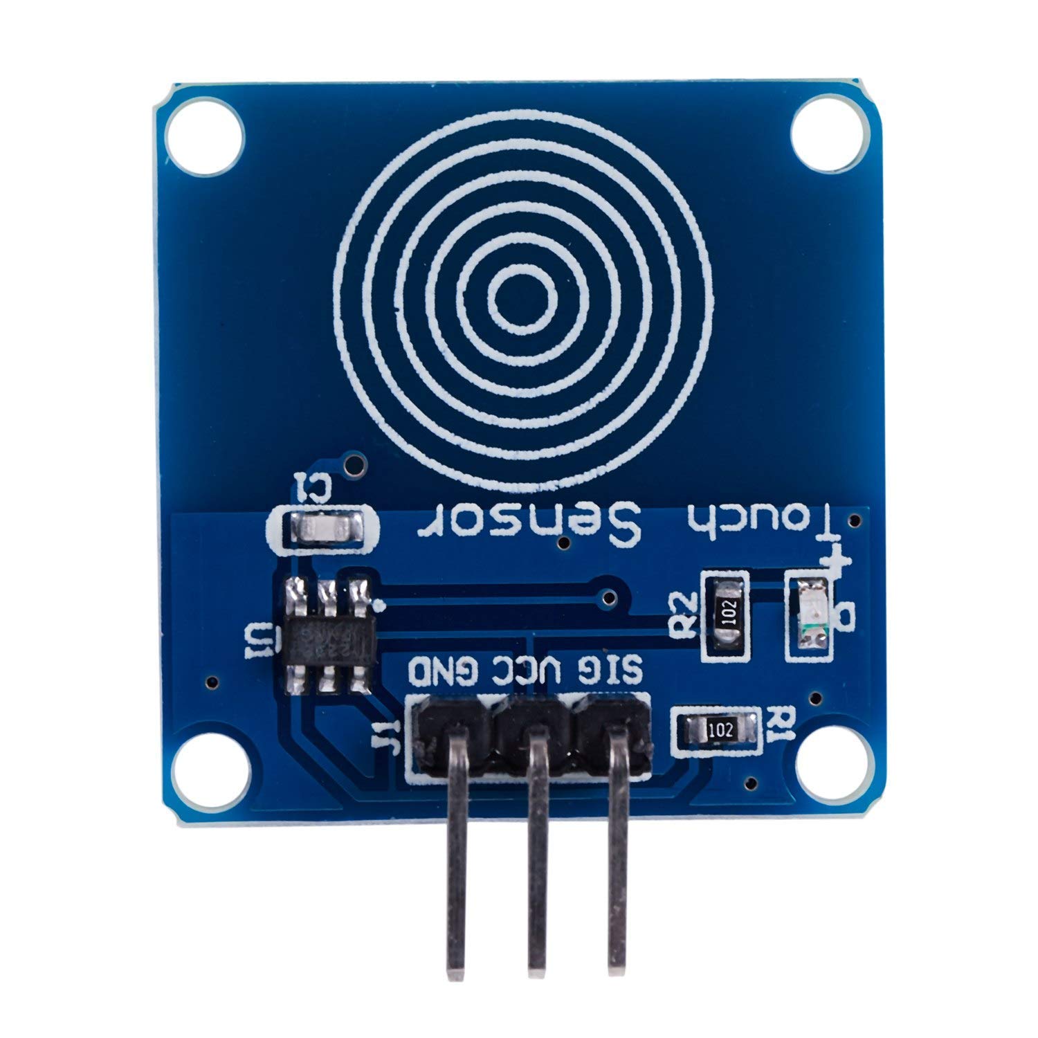 Placa módulo sensor capacitivo para Arduino ttp223