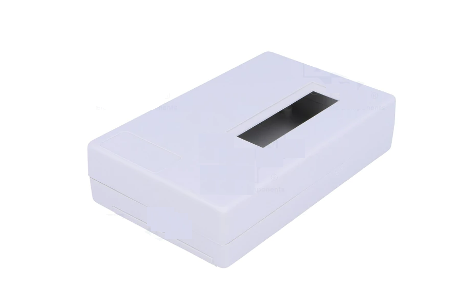 Caixa para aparelhos com ranhura para monitor X: 118mm Y: 74mm Z: 29mm ABS