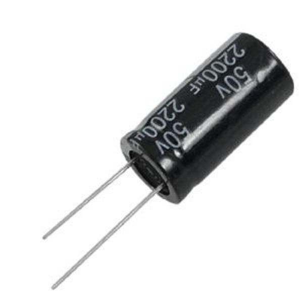 Condensador electrolítico 470 uF 16VDC Ø8x11,5mm ±20%