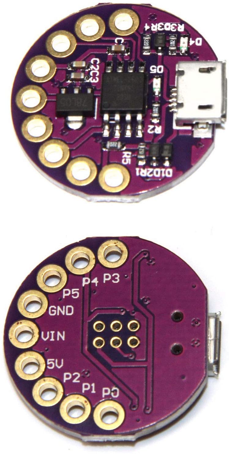 Placa Lilypad 328 com ATmega328P 16M